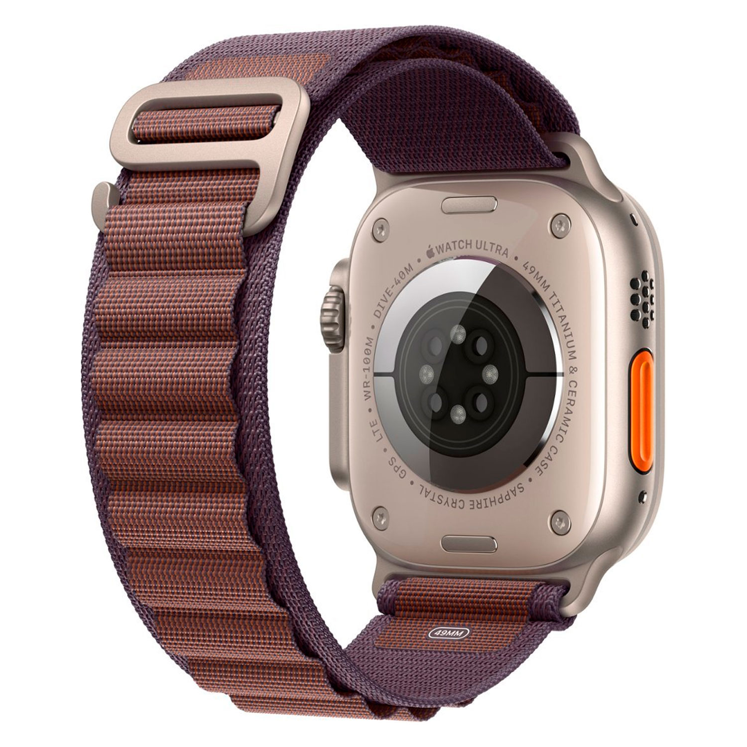 Apple Watch Ultra 2 MRER3LL/A Celular + GPS Caixa Titânio 49mm - Alpine Loop Indigo (Caixa Danificada)