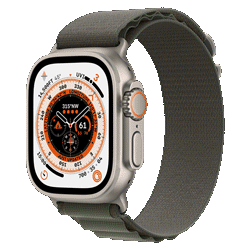 Apple Watch Ultra Cel + GPS / Oxímetro 49MM MNHC3LL/A - Titanium Green Alpine