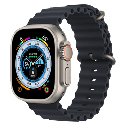 Apple Watch Ultra Cel+GPS / Oxímetro 49MM MQFK3BE/A - Titanium Black Ocean