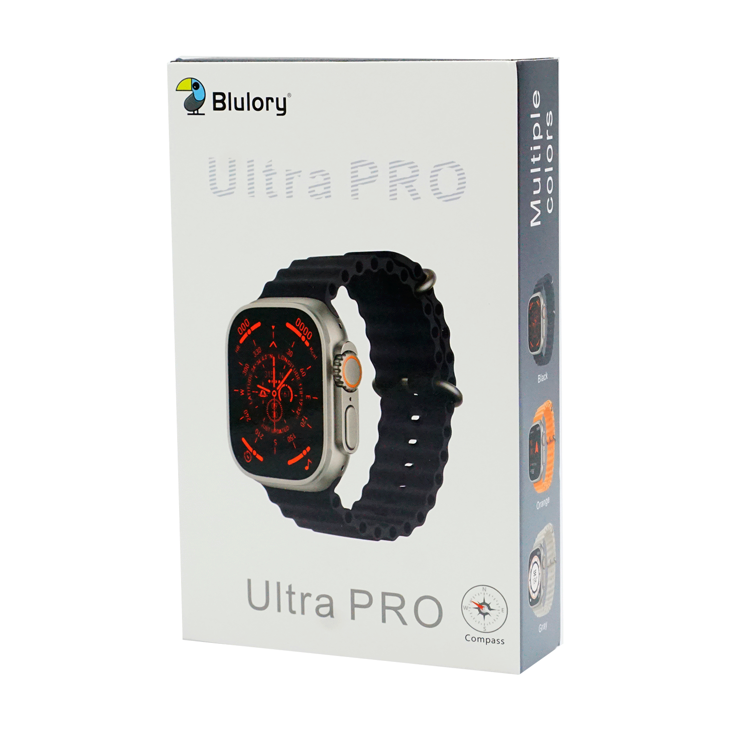 Relógio Smartwatch Blulory Glifo Ultra Pro 49MM - Preto