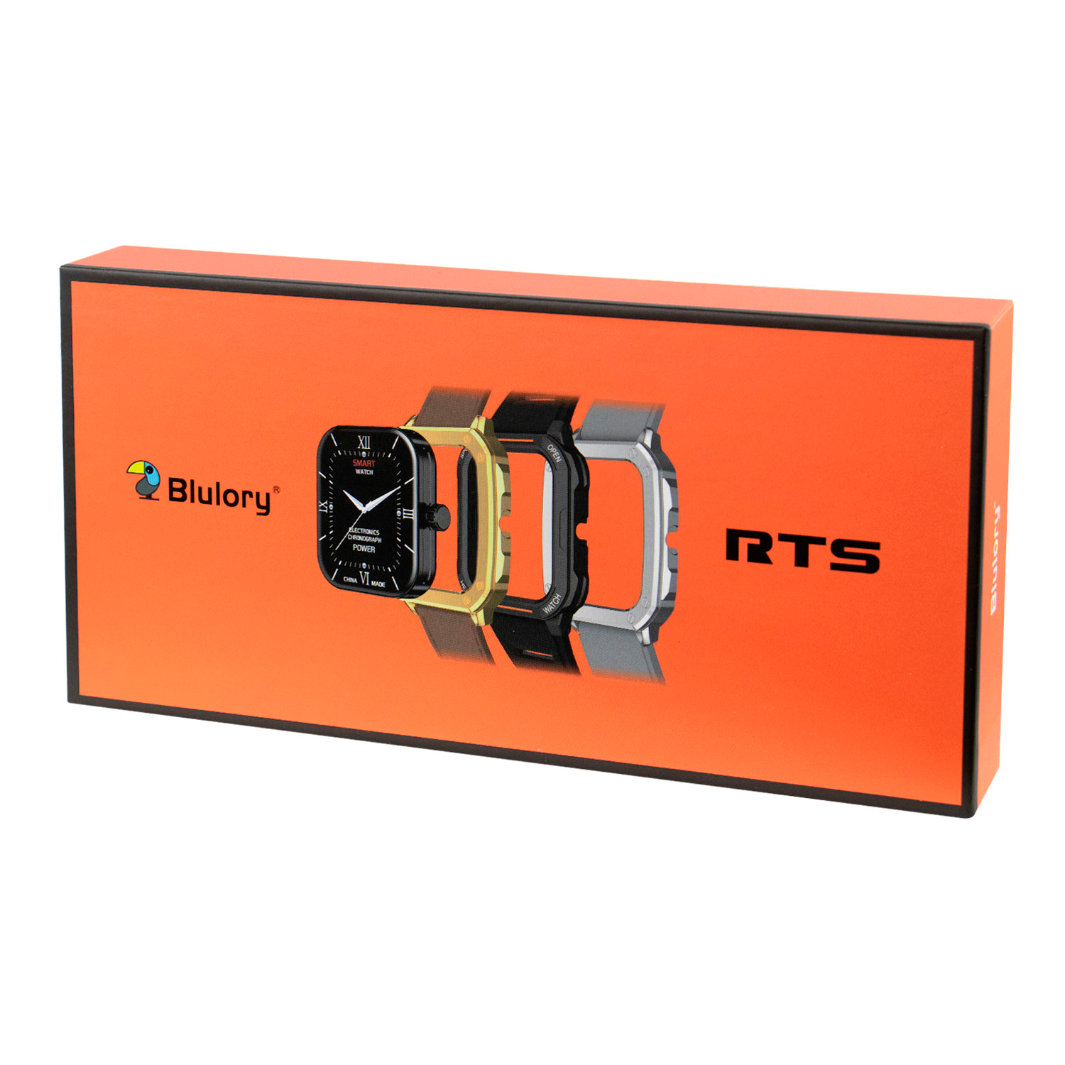 Smartwatch Blulory Glifo Watch RTS 50mm - Preto