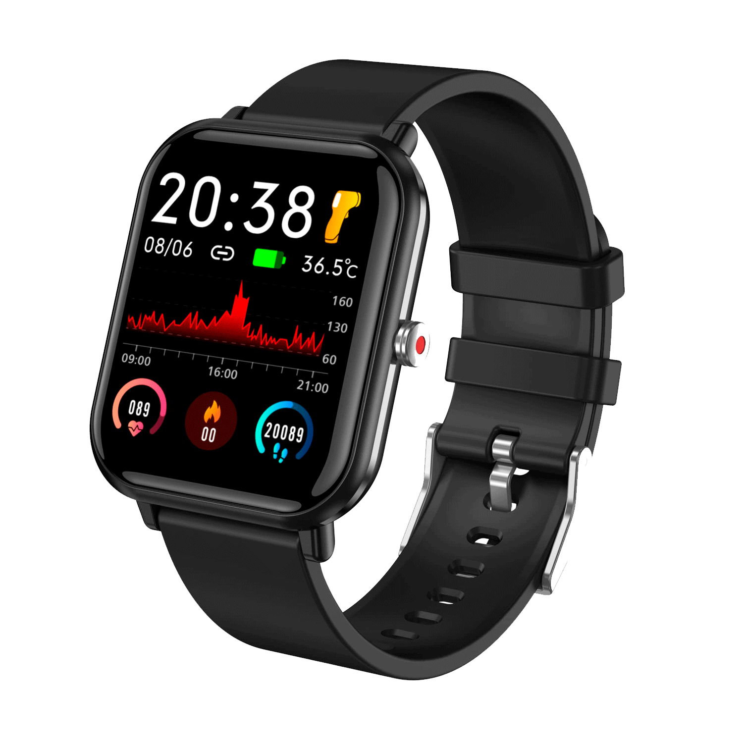 Smartwatch Lux Time Q9 Pro - Preto