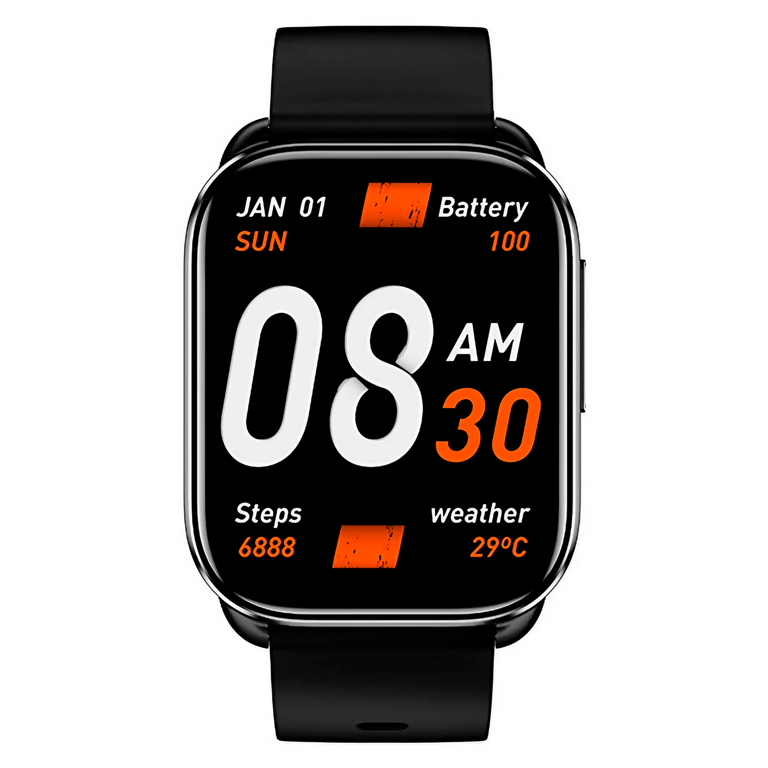 Smartwatch QCY GS S6 WA23S6A - Preto