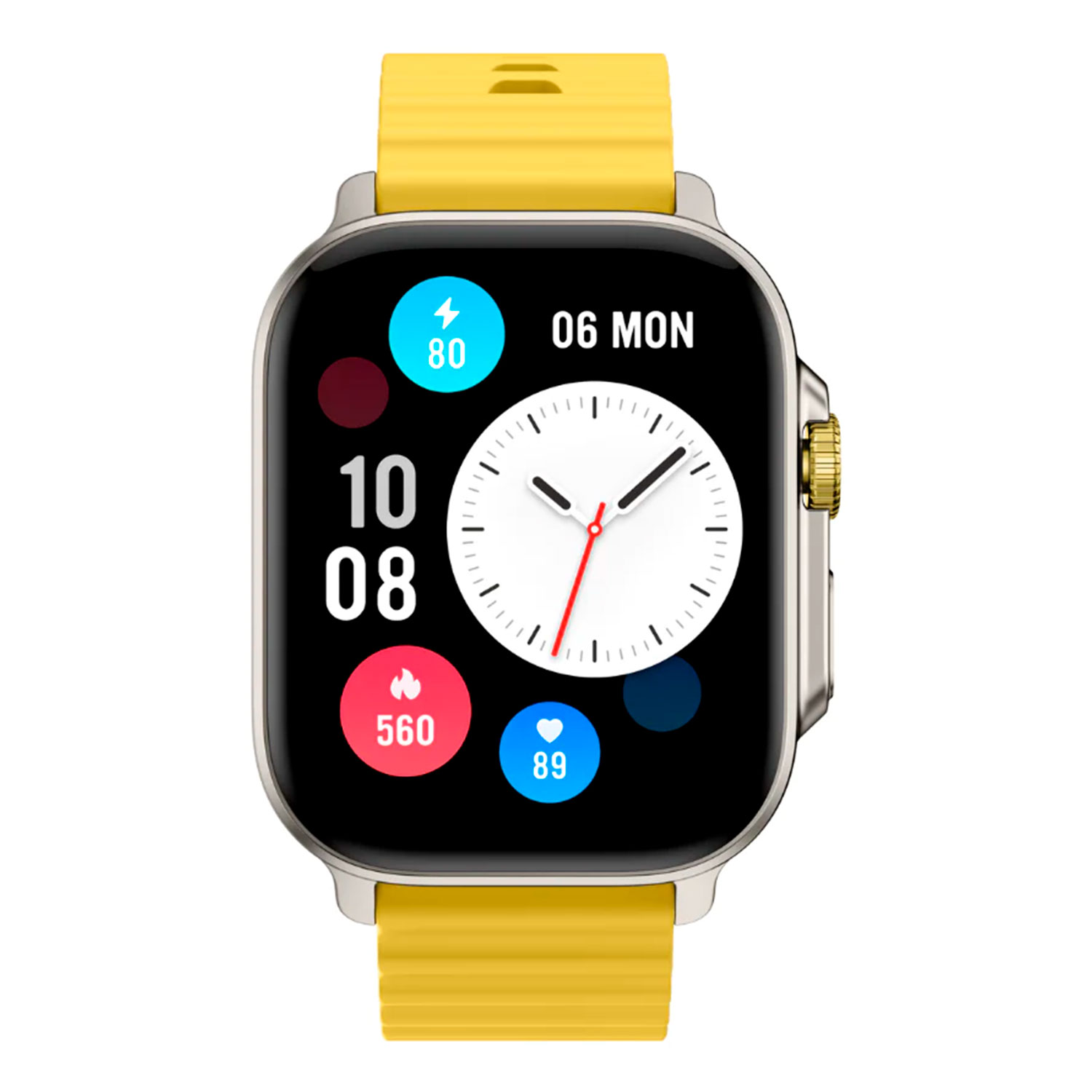 Smartwatch Udfine Watch Gear Alexa - Amarelo
