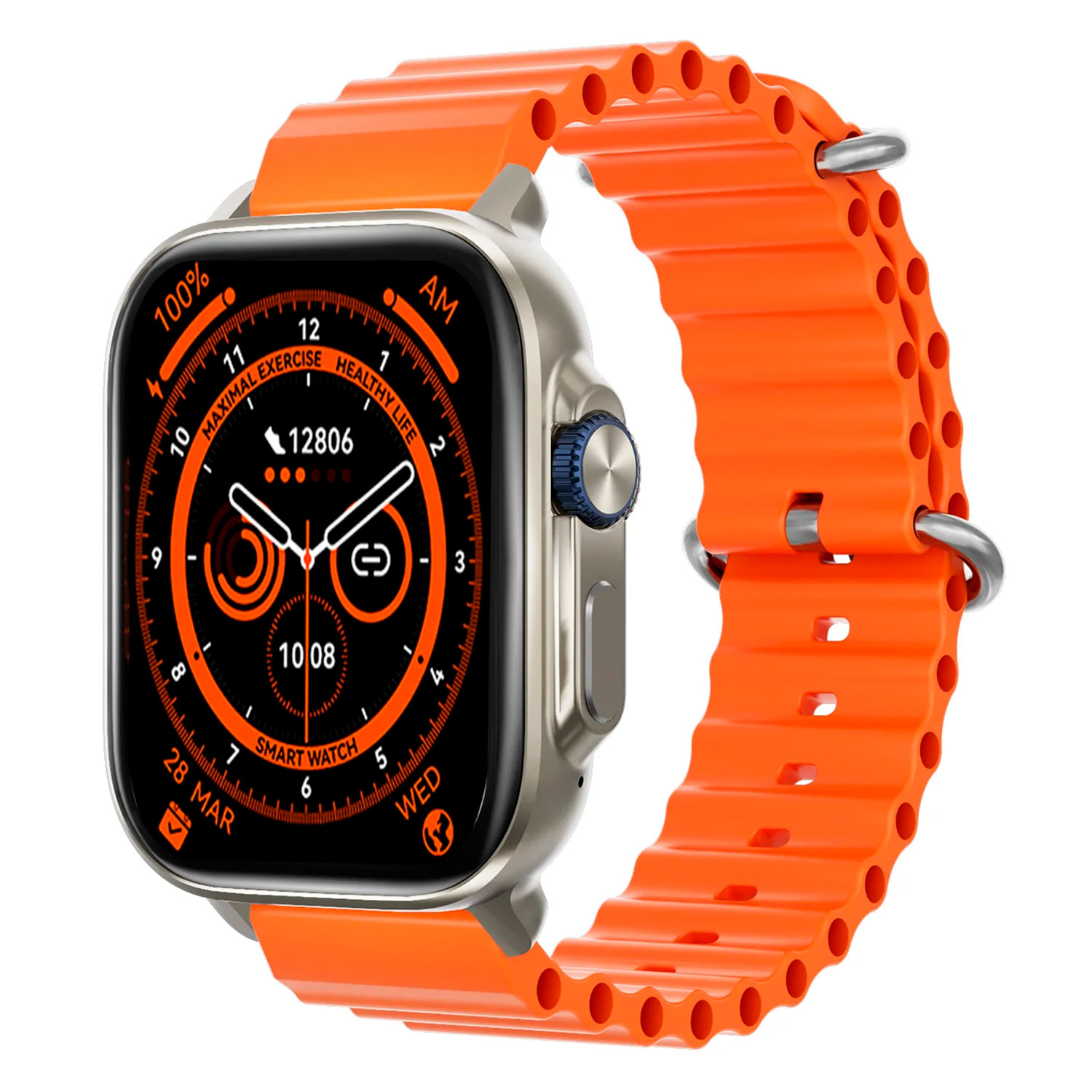 Smartwatch Udfine Watch Gear Alexa - Laranja