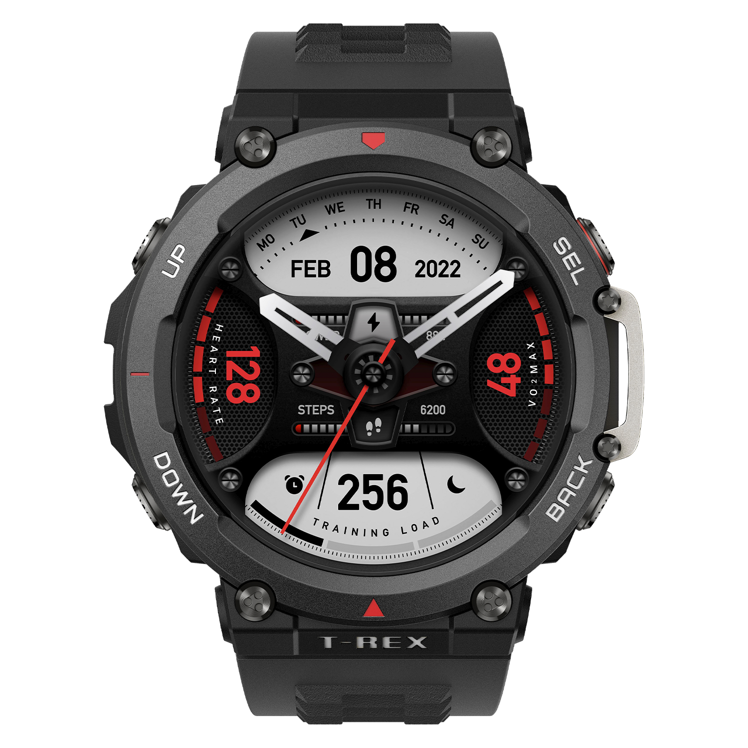 Smartwatch Xiaomi Amazfit T-REX 2 A2170 - Preto
