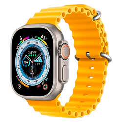 Smartwatch Yookie T800 Ultra 49mm - Amarelo