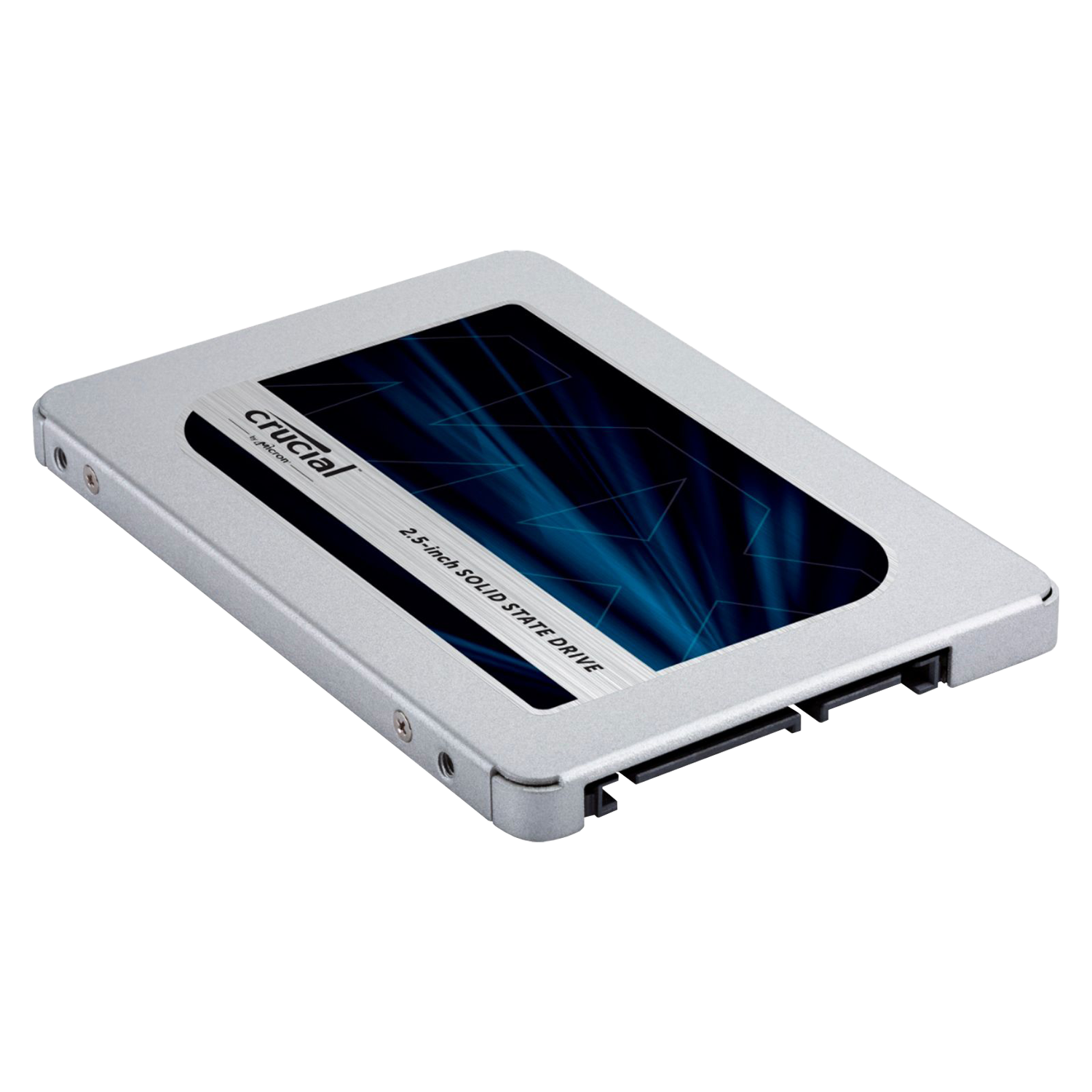 SSD Crucial MX500 1TB 2.5" SATA - CT1000MX500SSD1 (Com Adaptador 9.5MM)