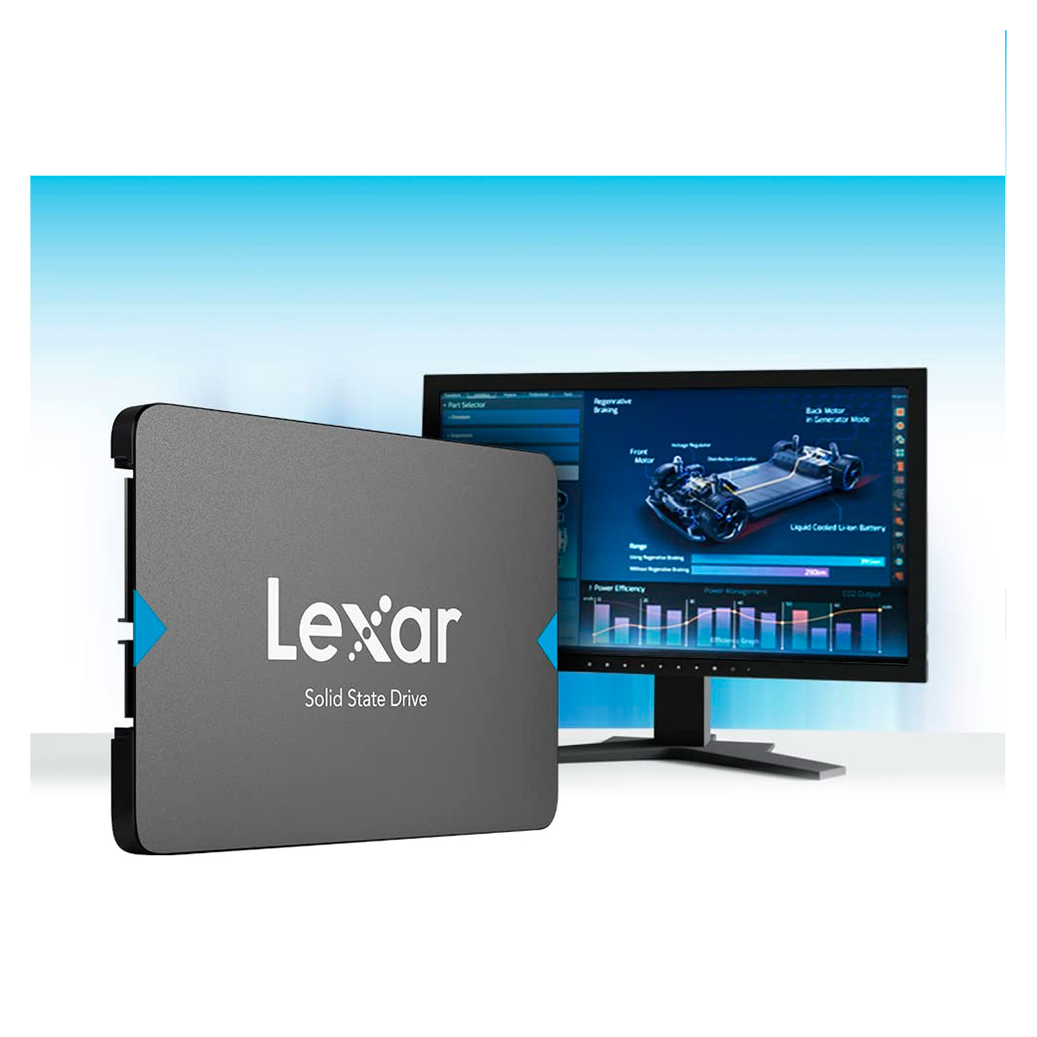 SSD Lexar 2TB NQ100 2.5" - LNQ100X1920-RNNNU
