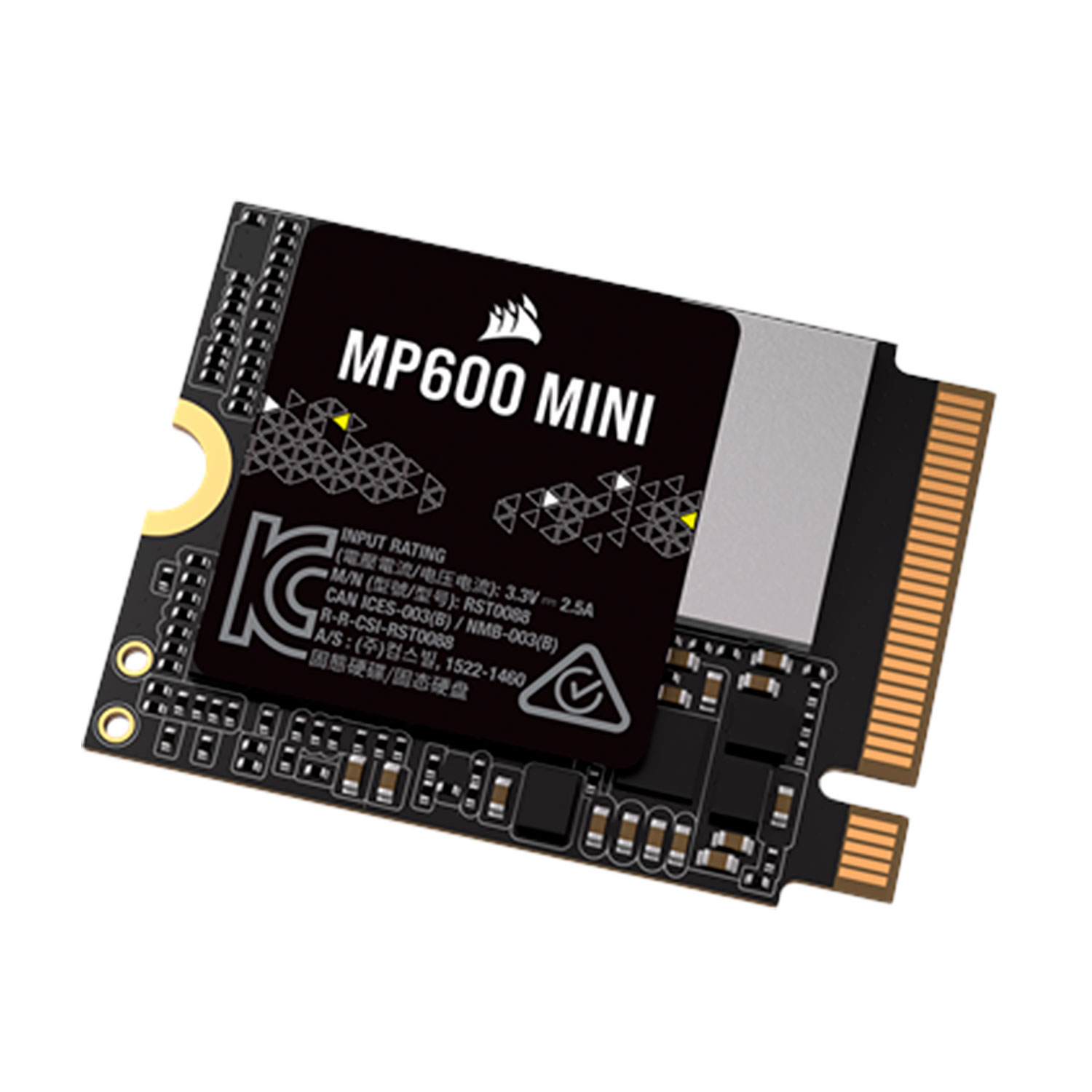 SSD M.2 Corsair MP600 Mini 1TB Gen 4 NVME - CSSD F1000GBMP600MN