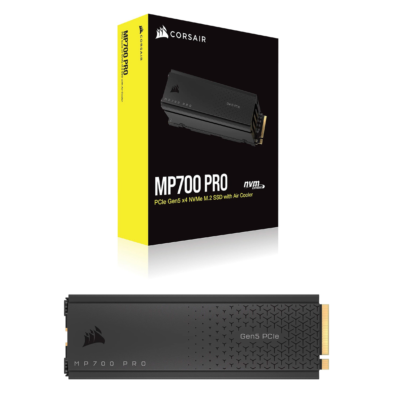 SSD M.2 Corsair MP700 1TB NVMe PCIe 2.0 - CSSD-F1000GBMP700PRO