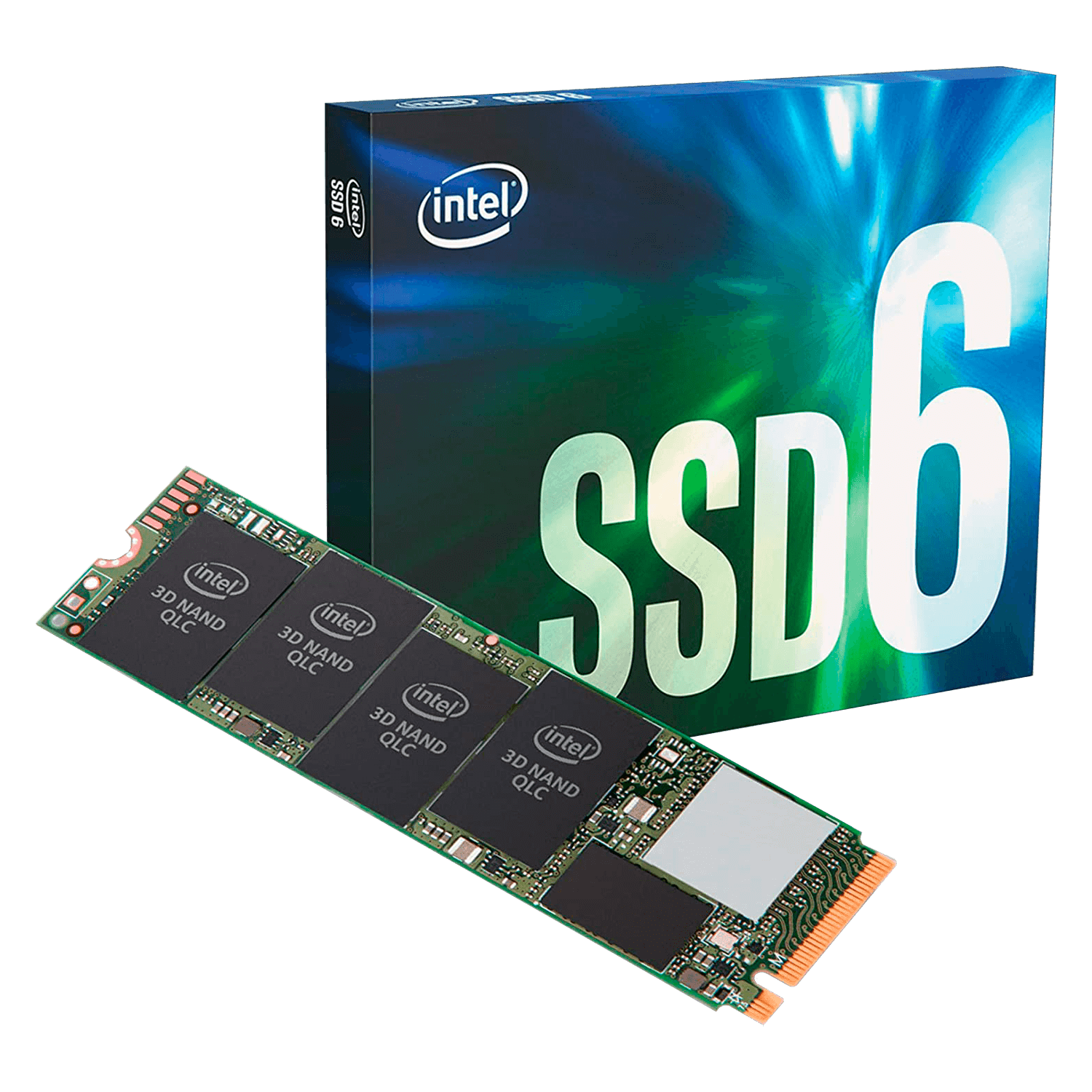 SSD M.2 Intel 660P 1TB / NVMe PCIe Gen3 - (SSDPEKNW010T8X1)