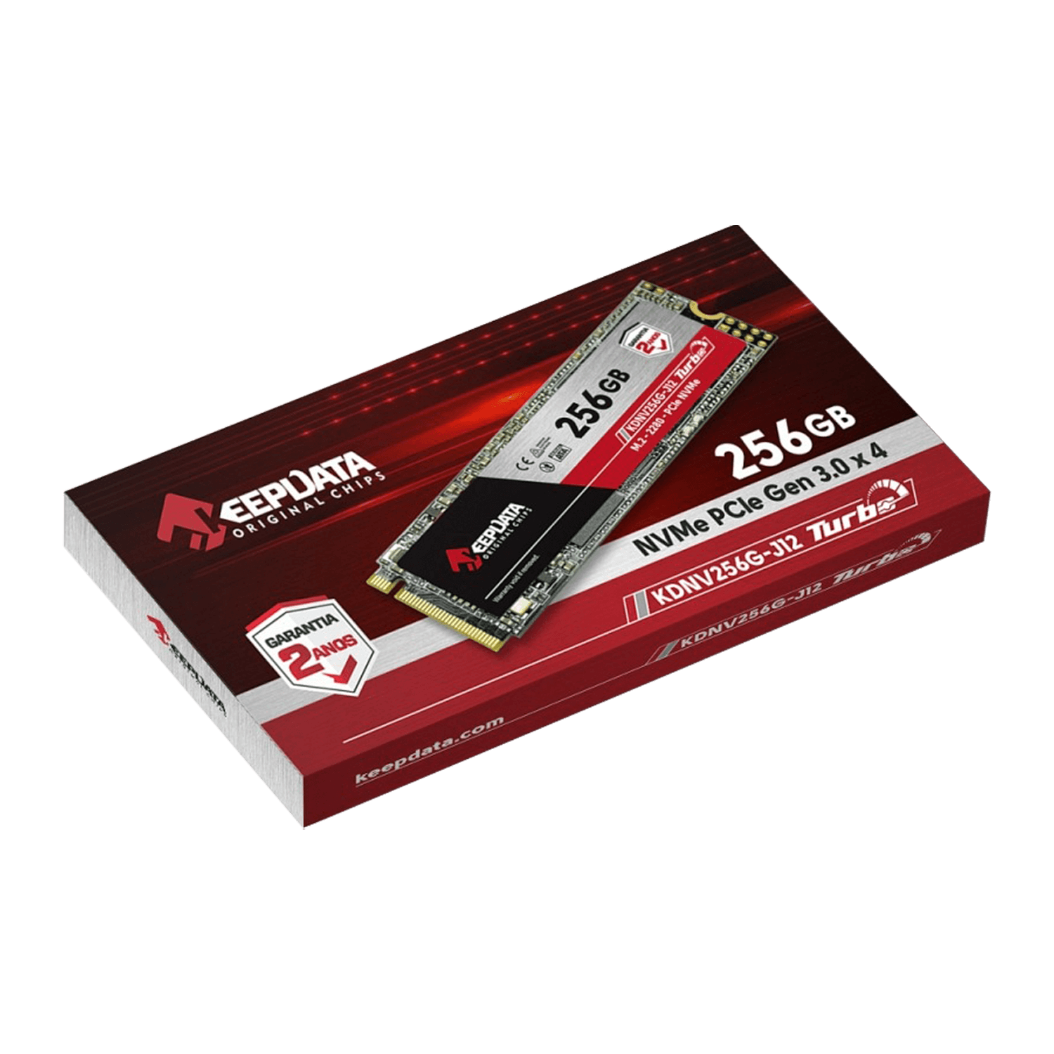 SSD M.2 Keepdata 256GB NVMe PCIe 3.0 - KDNV256G-J12