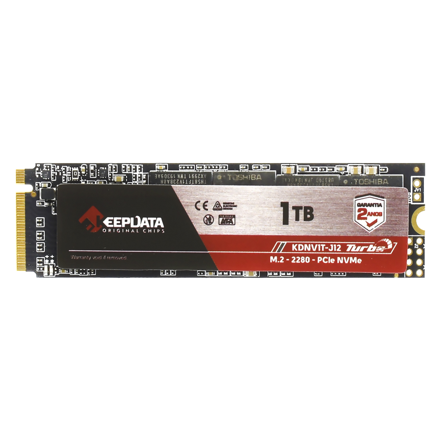 SSD M.2 Keepdata Turbo 1TB / NVMe PCIe Gen3 - (KDNV1T-J12)