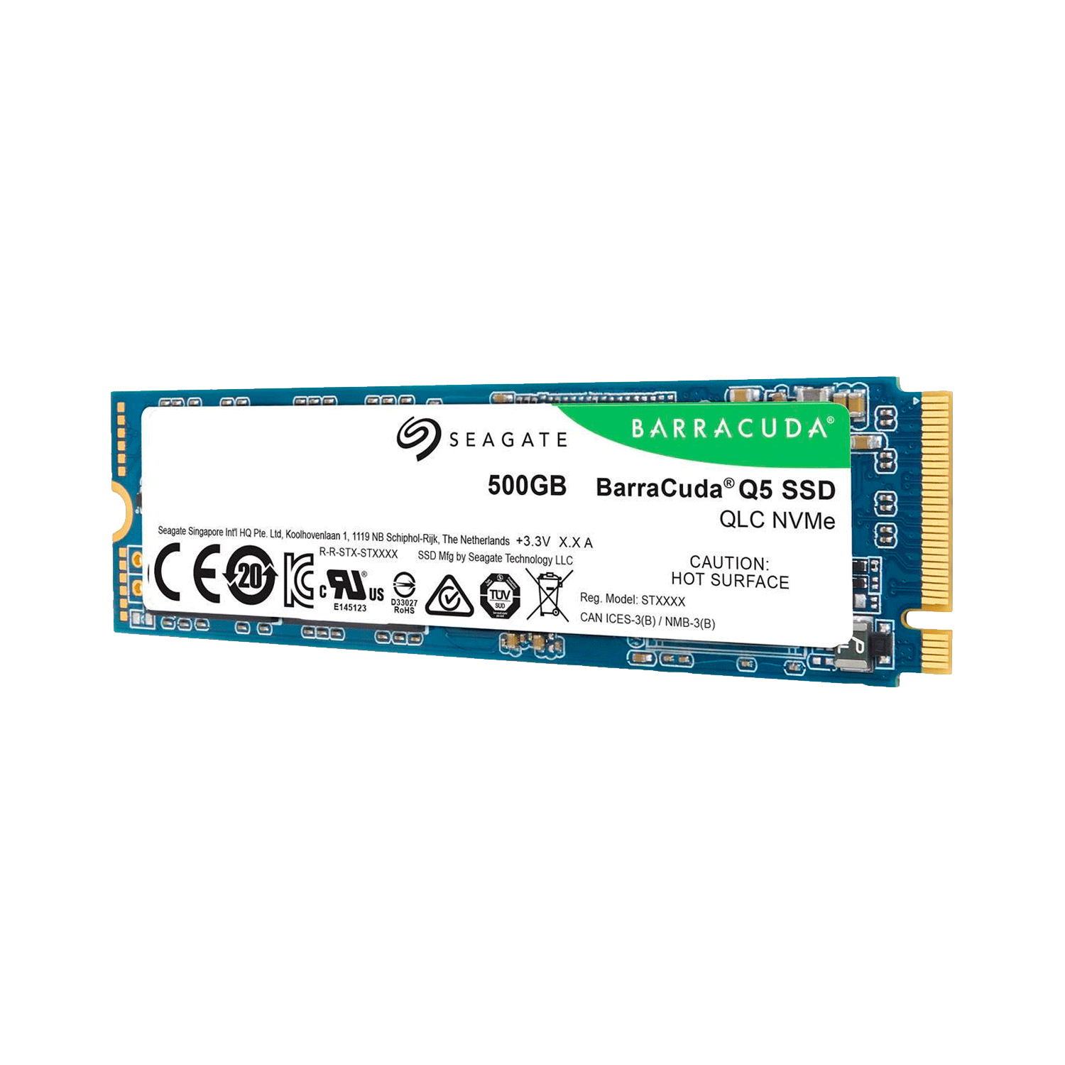 SSD M.2 Seagate Q5 500GB / GEN3 / NVME - (ZP500CV3A001)