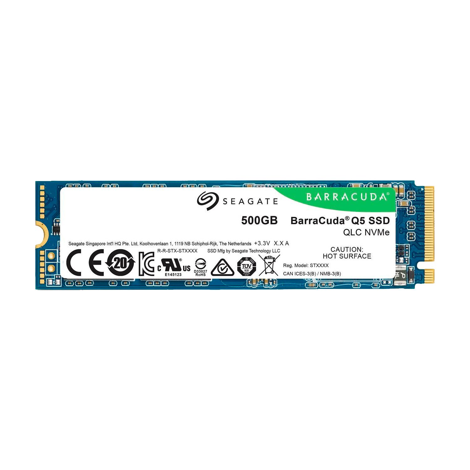 SSD M.2 Seagate Q5 500GB / GEN3 / NVME - (ZP500CV3A001)