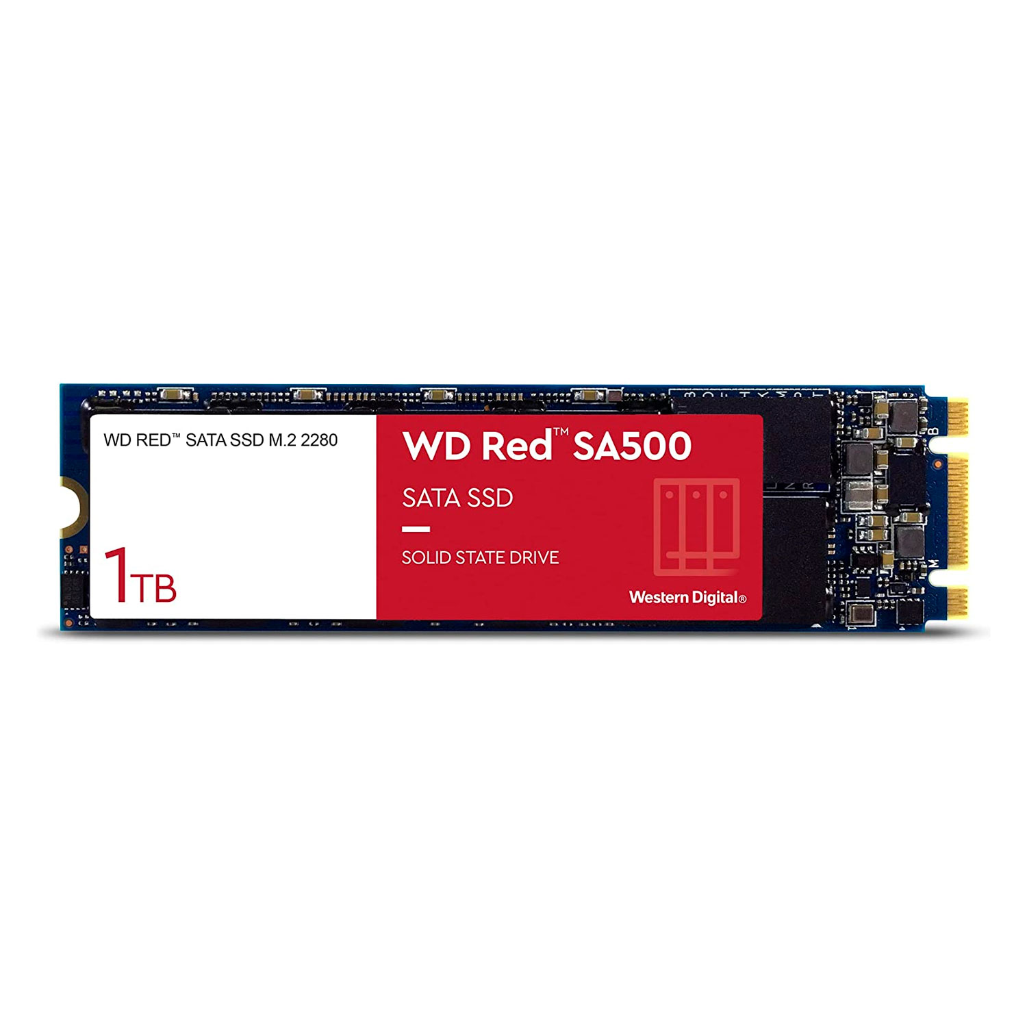 SSD M.2 Western Digital Red SA500 1TB NVMe Gen 3 - WDS100T1ROB