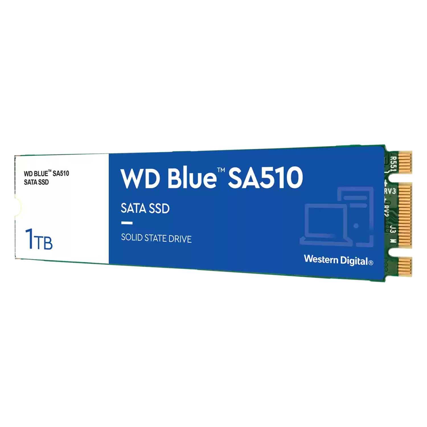 SSD M.2 Western Digital SA510 Blue 1TB / SATA 3 - (WDS100T3B0B)
