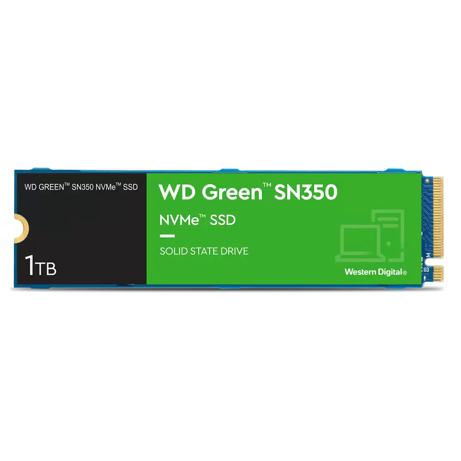 SSD M.2 Western Digital SN350 1TB NVMe PCIe Gen 3 - WDS100T3G0C
