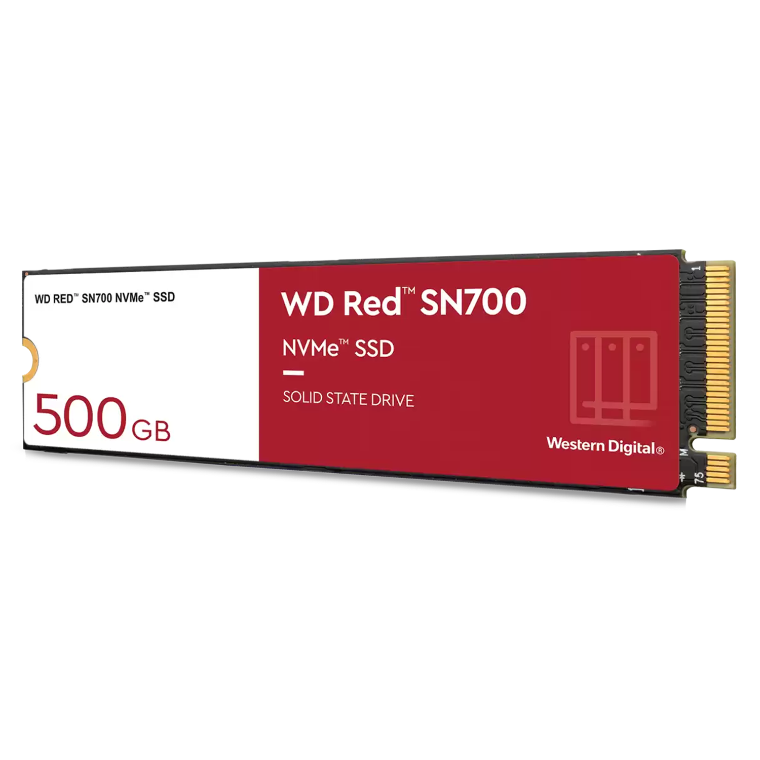 SSD M.2 Western Digital SN700 Red 500GB NVMe - WDS500G1R0C