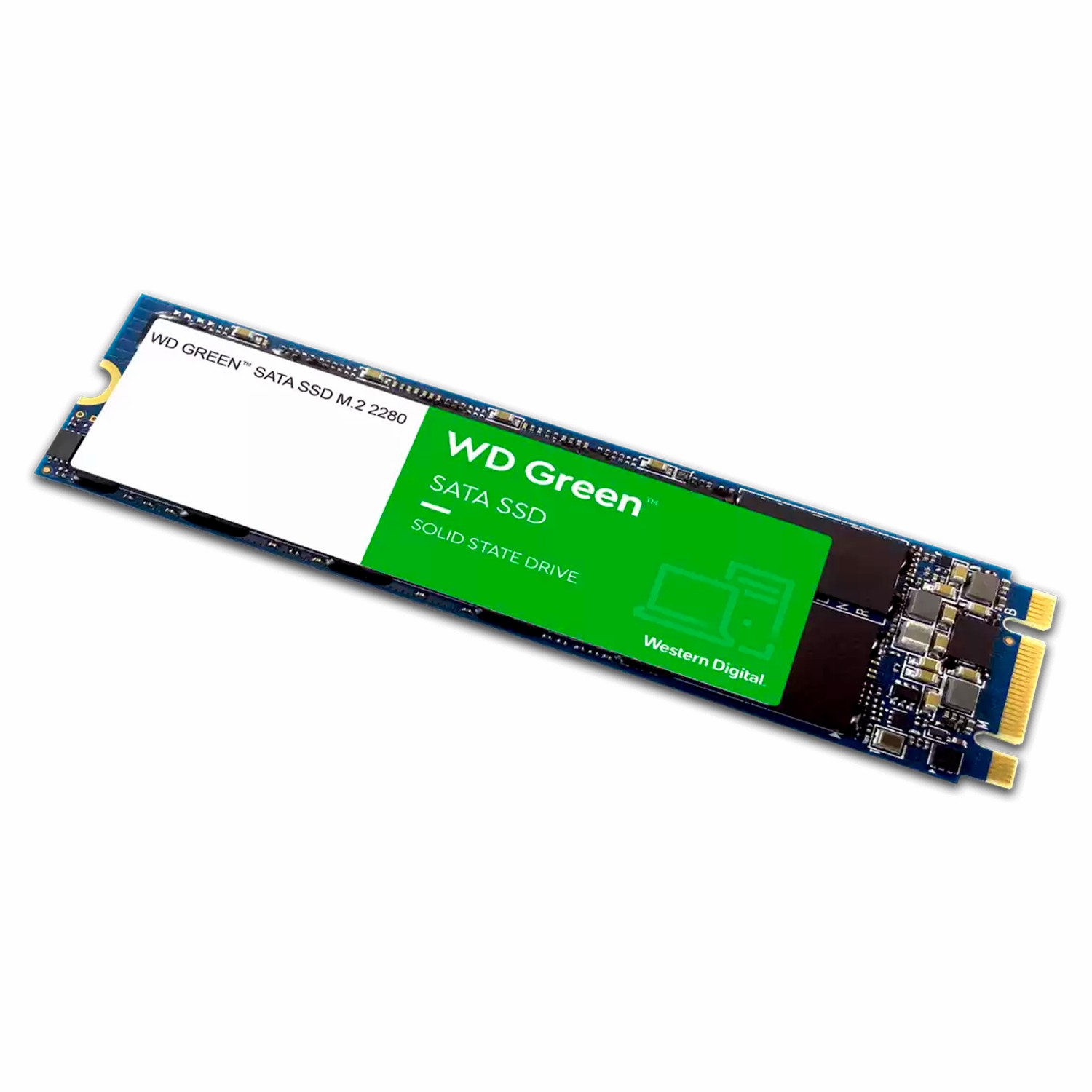 SSD M.2 Western Digital WD Green 240GB SATA 3 - WDS240G3G0B (Caixa Danificada)