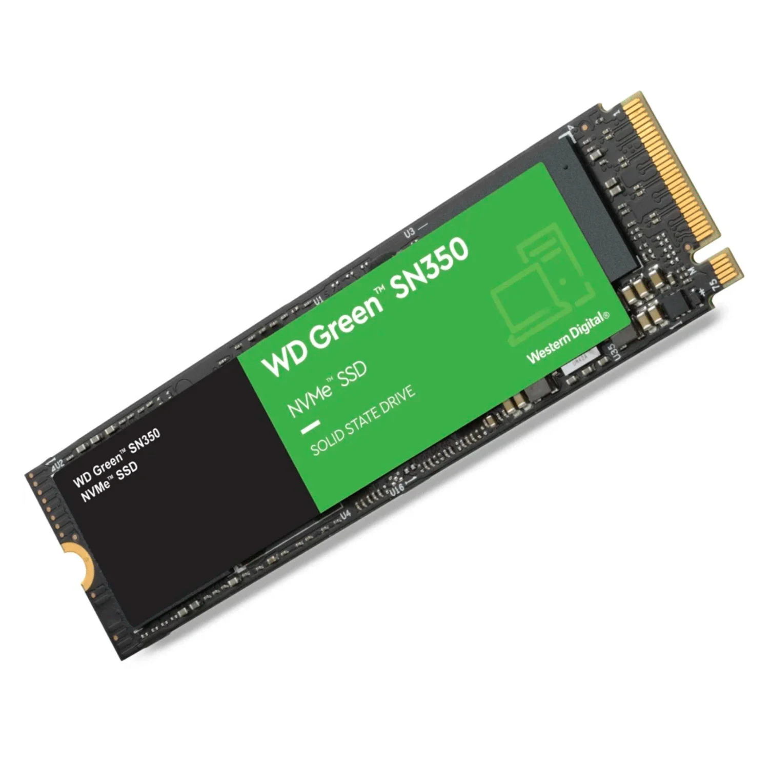SSD M.2 Western Digital WD Green SN350 960GB NVMe PCIe Gen 3 - WDS960G2G0C 
