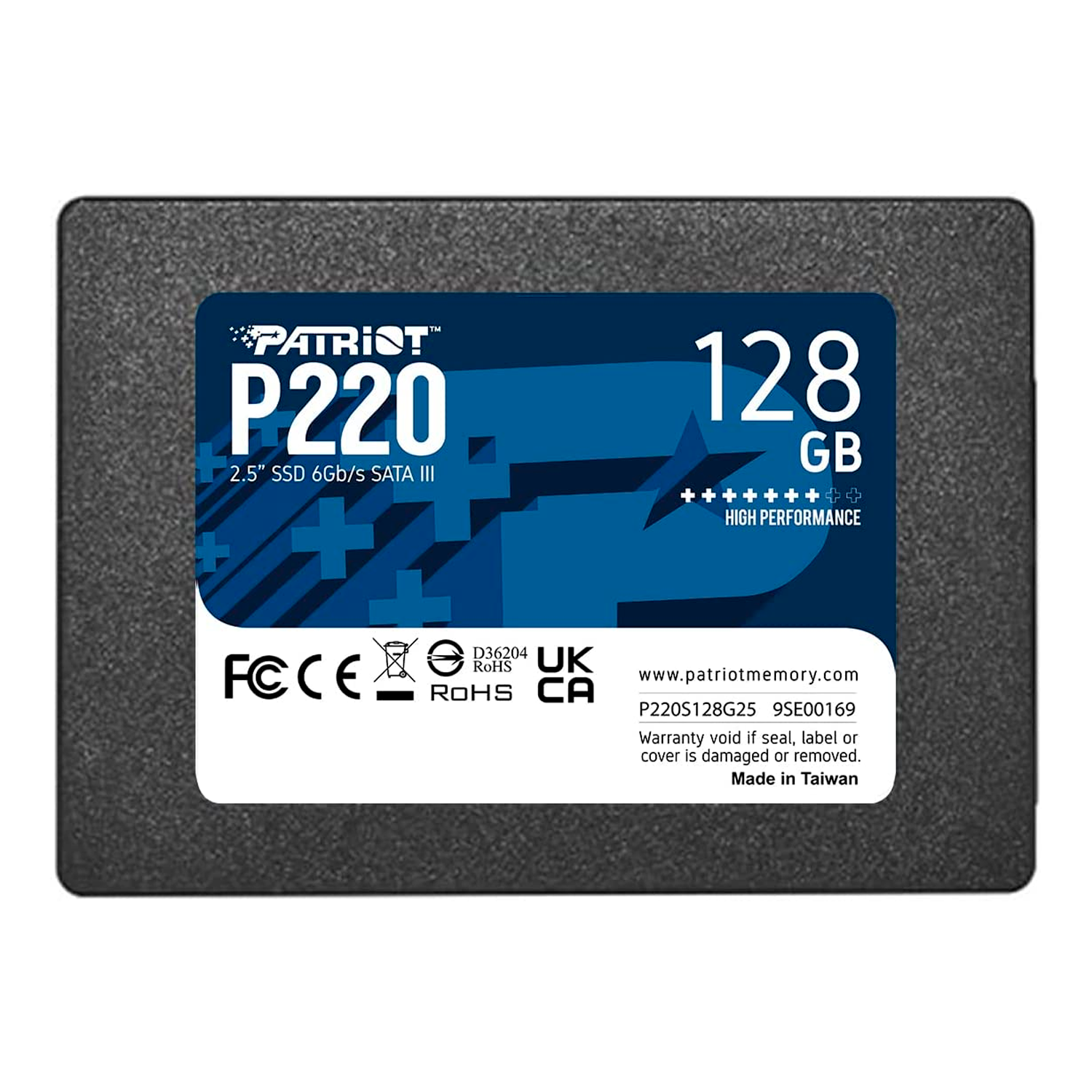 SSD Patriot 2.5¨ P220 128GB - P220S128G25