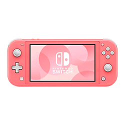 Console Nintendo Switch Lite - Coral (HDH-S-PAZAA) (Carregador Original)