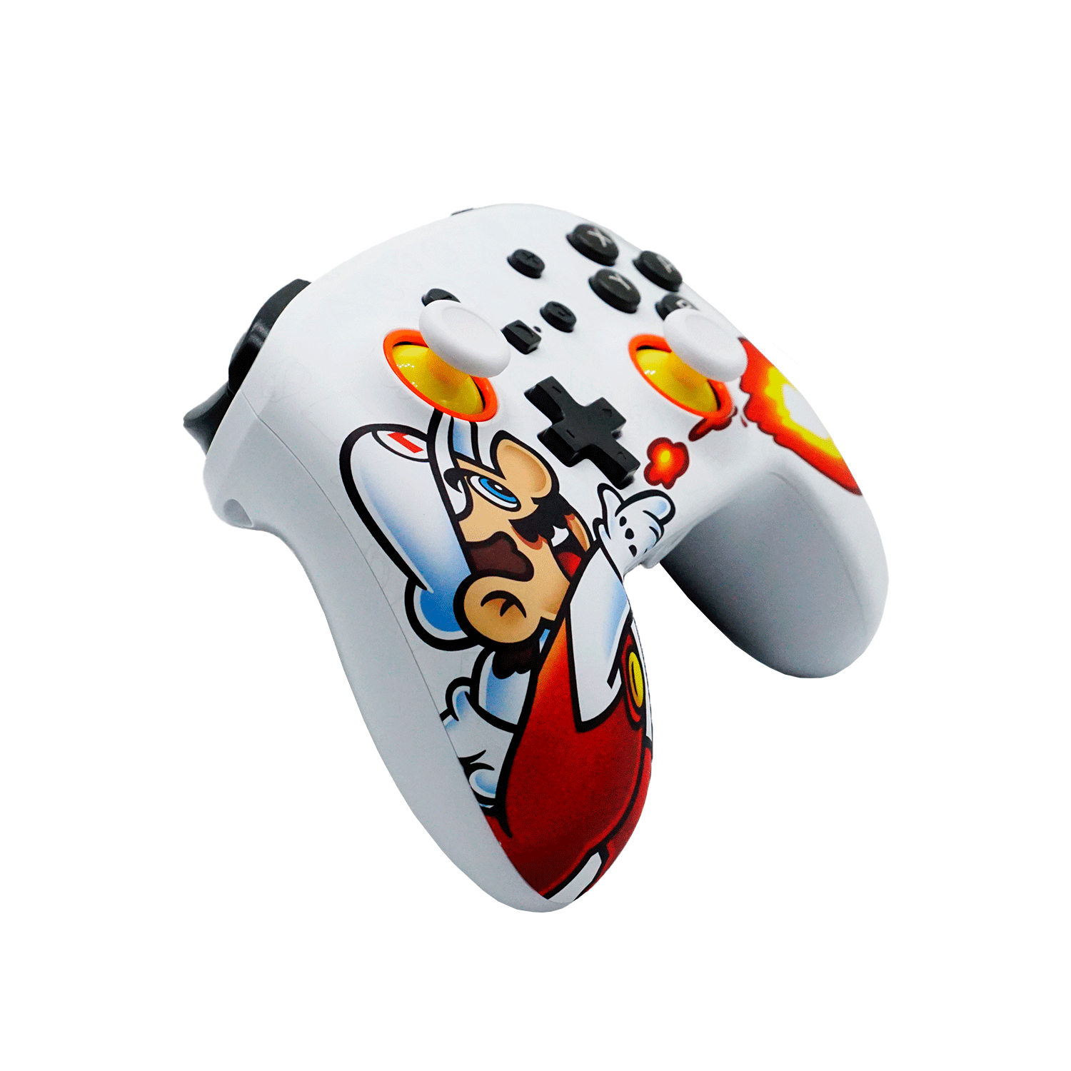 Controle Power A Enhanced Wired para Nintendo Swich - Fireball Mario (PWA-A-02865)