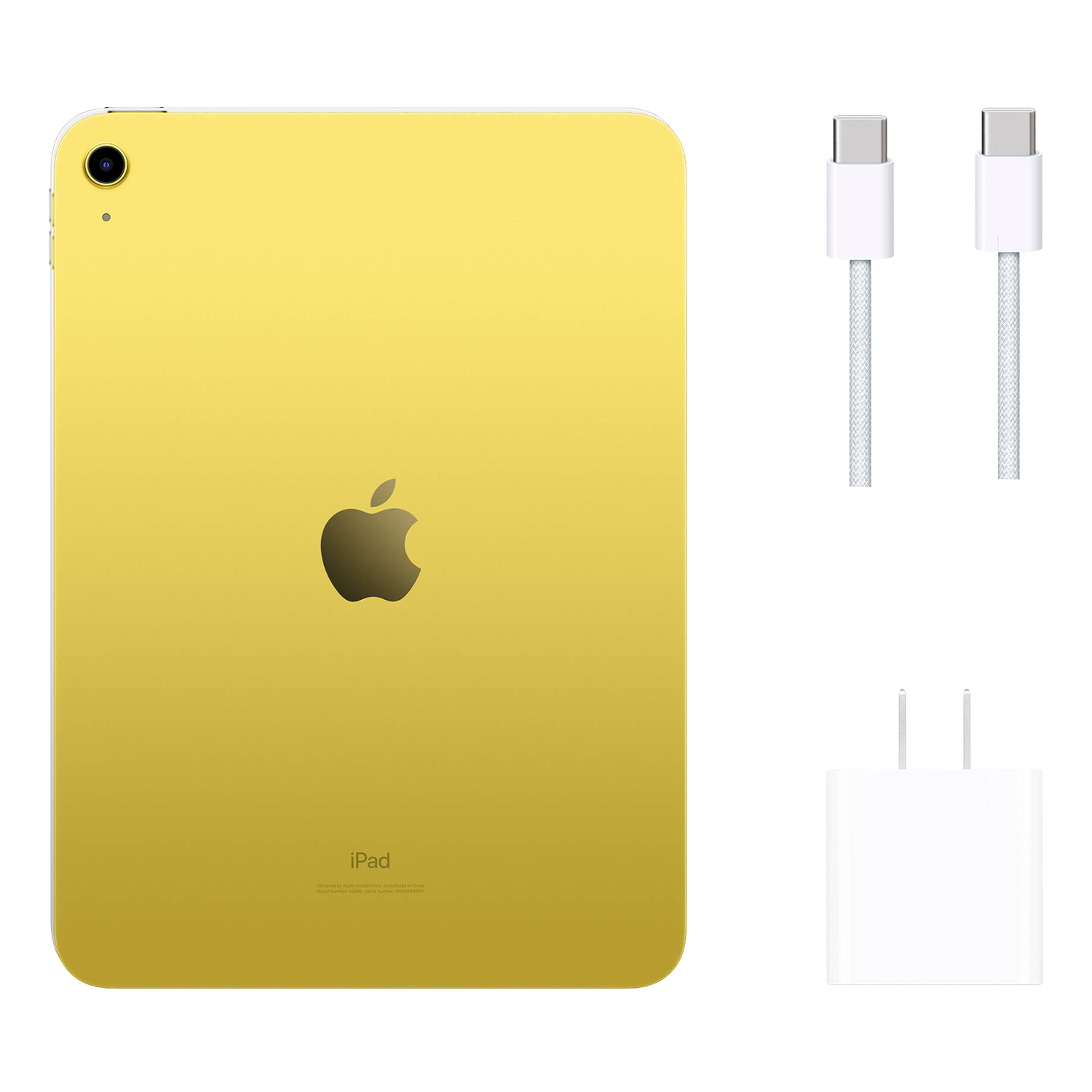 Apple iPad 10ª Geração MPQA3LL/A 10.9" Chip A14 Bionic 256GB - Amarelo