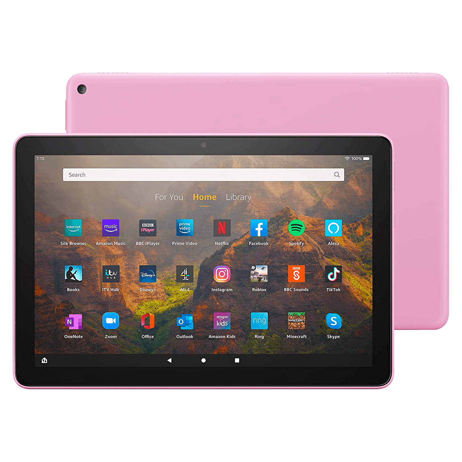 Tablet Amazon Fire HD 10 32GB / Tela 10" - Lavender (2021)