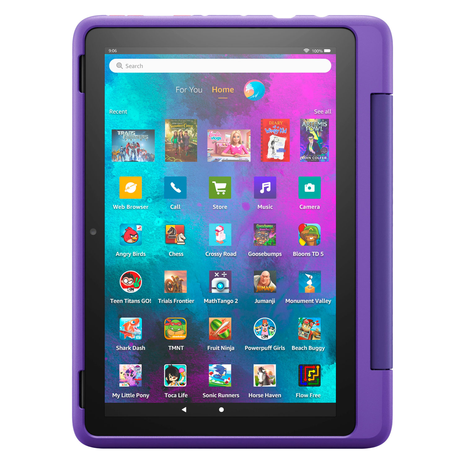 Tablet Amazon Fire HD 10 Kids Pro 11ª Geração Tela 10.1" 32GB - Roxo