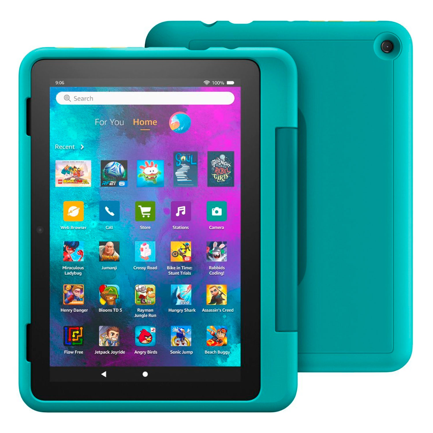Tablet Amazon Fire HD 8 Kids Pro 2022 Tela 8" 32GB - Verde

