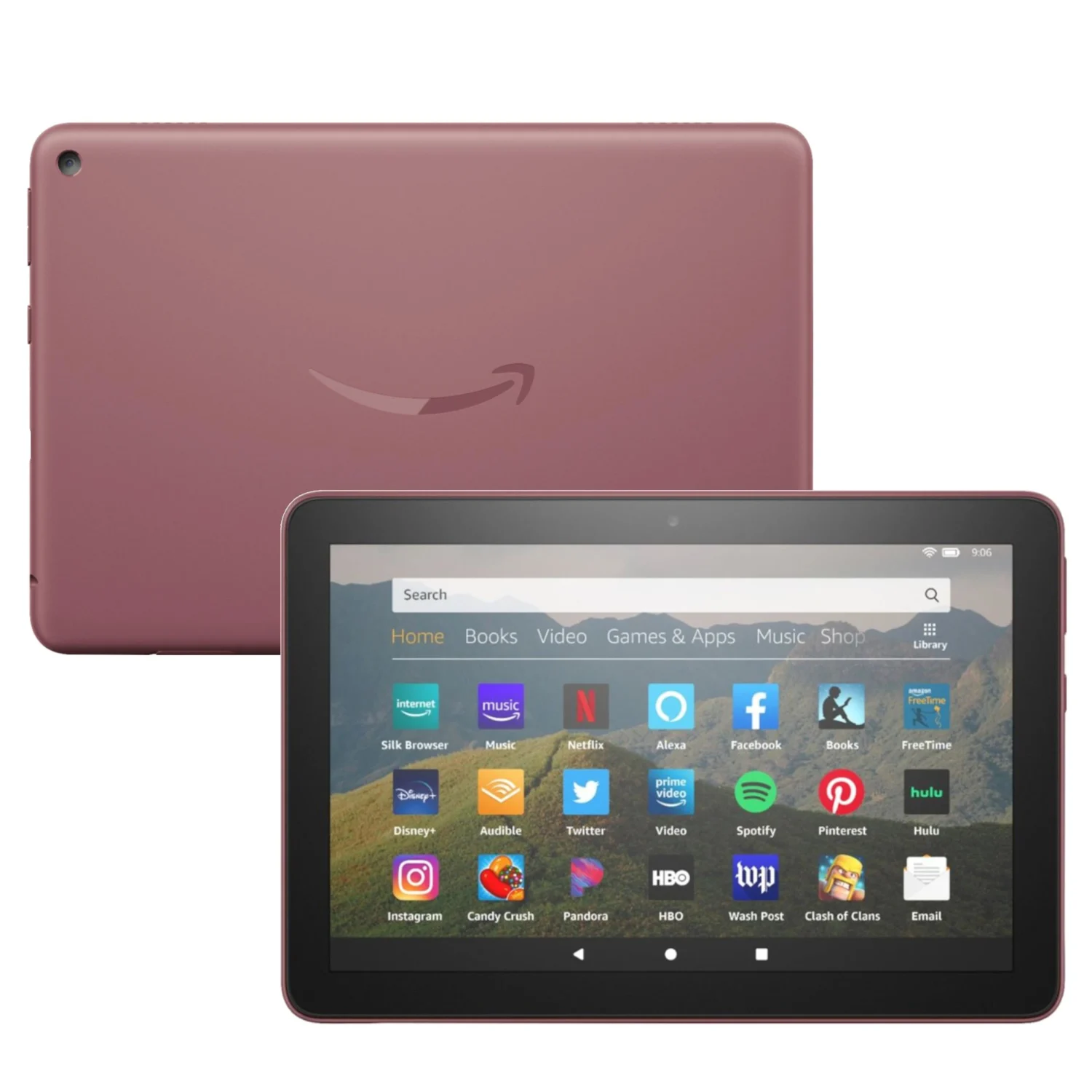 Tablet Amazon Fire HD8 10ª Geração Tela 8" 32GB - Plum