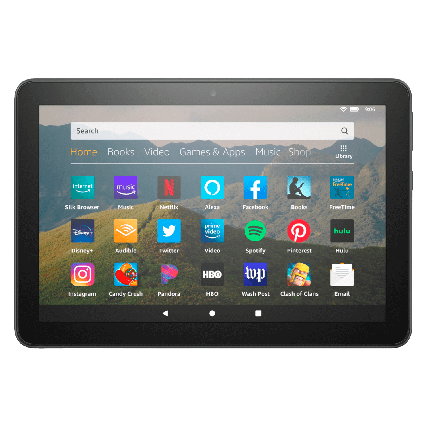 Tablet Amazon Fire HD8 10ª Geração Tela 8" 64GB - Preto