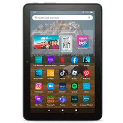 Tablet Amazon Fire HD8 12TH Geração / 32GB / Tela 8" - Preto (Caixa Danificada)
