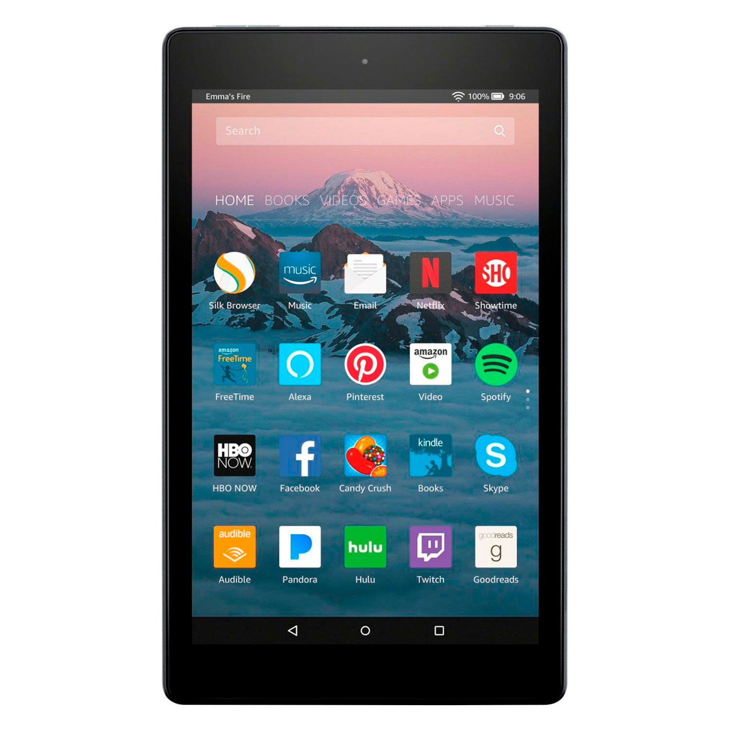 Tablet Amazon Fire HD8 7ª Geração Tela 8" 32GB - Preto (Caixa Danificada) 
