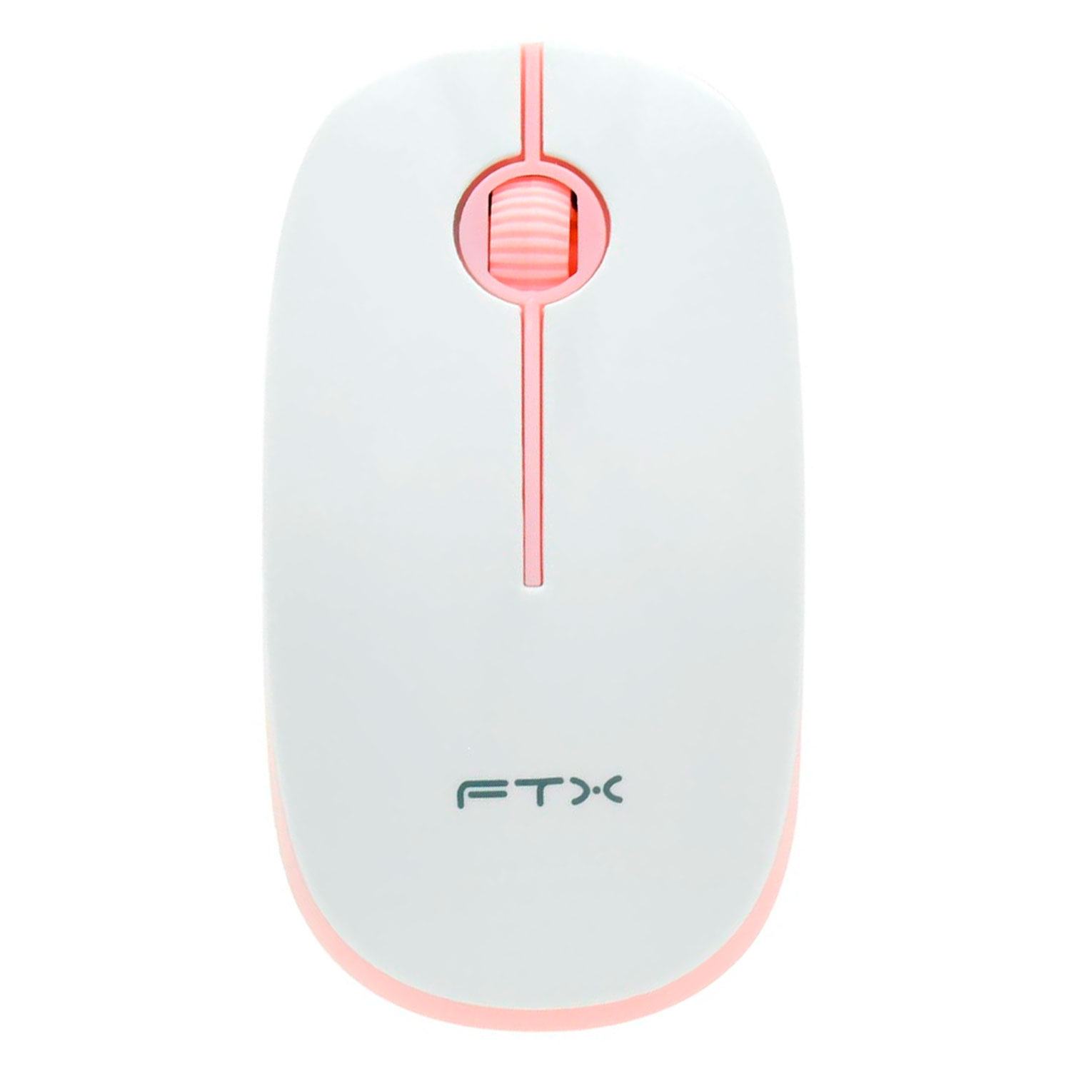 Kit Teclado e Mouse FTX GK600 Wireless Português - Rosa