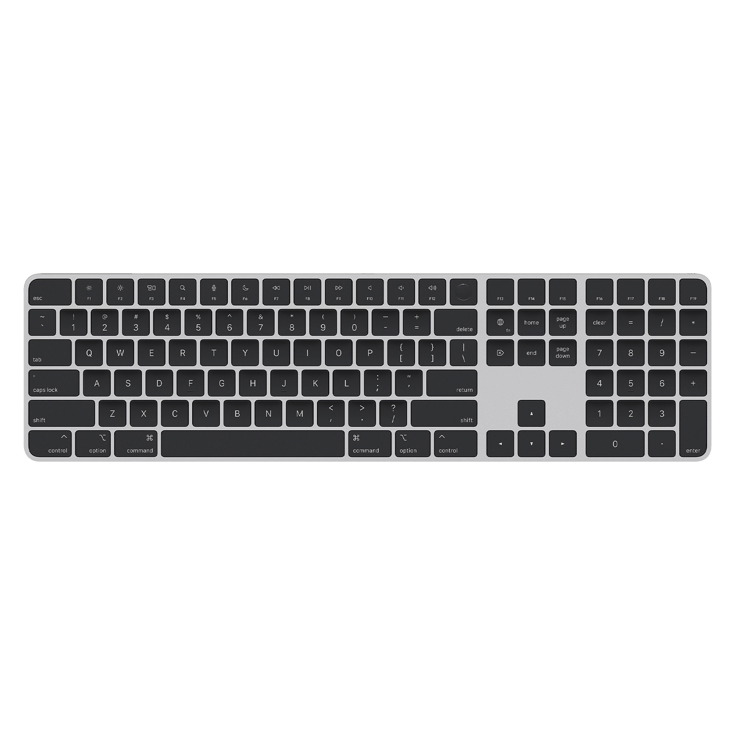 Teclado Apple MMMR3LL/A A2520 Touch ID - Space Gray