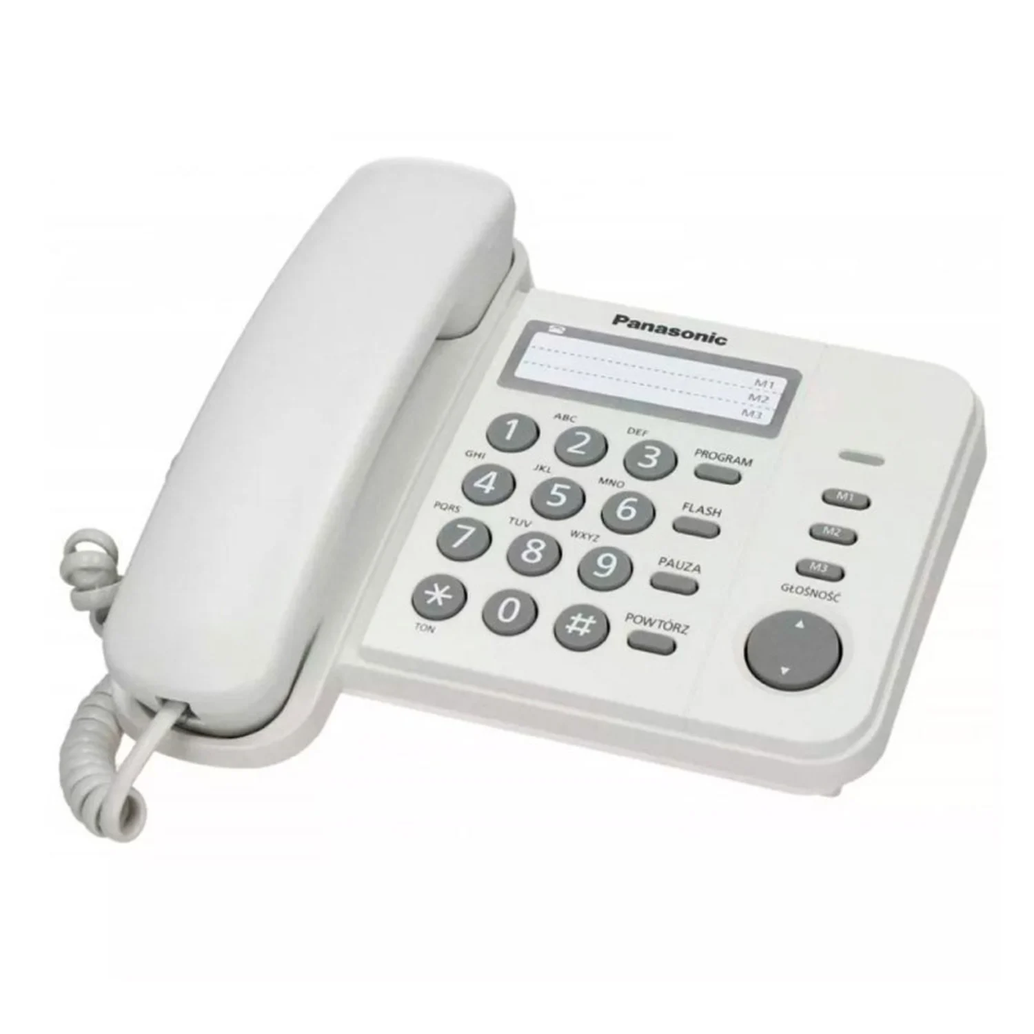 Telefone Panasonic KX-TS520 Bivolt - Branco