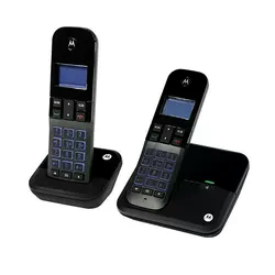 Telefone Motorola M4000-2 Bina / 2 Bases / Bivolt - Preto
