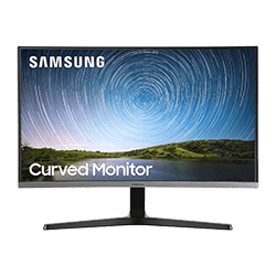 Monitor Curvo Samsung LC27R500FHLXZP 27" Full HD / 1800R / VGA / HDMI - Preto