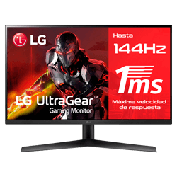 Monitor LG 27GN60R / Tela 27" / IPS / Full HD / Gaming / 144HZ / 1MS
