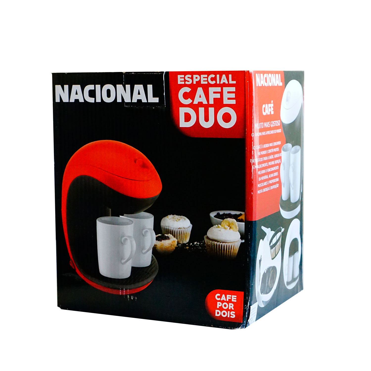 Cafeteira Nacional Duo 220V - Vermelho