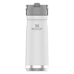 Garrafa Térmica Stanley Flip Straw Water Bottle 650mL - Branco 
