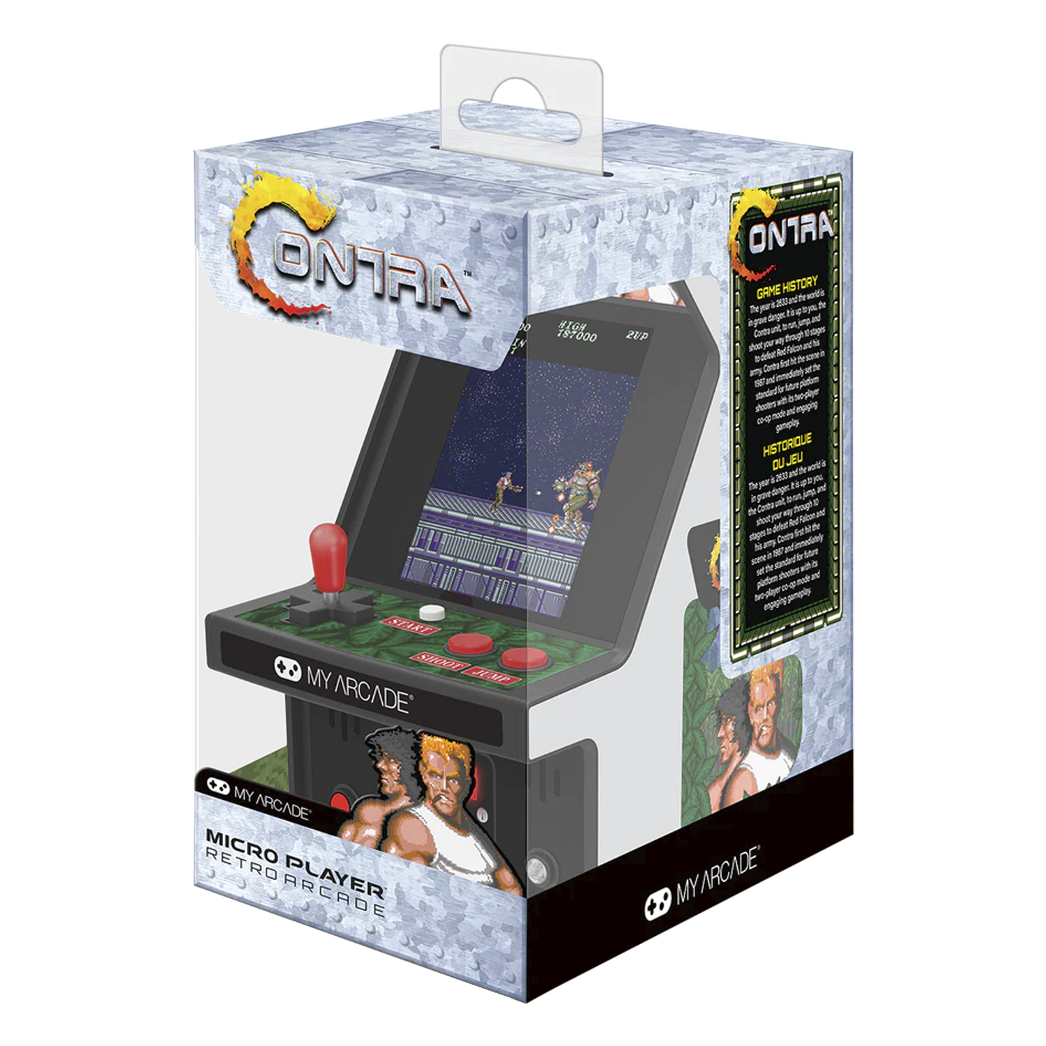 Console Dreamgear My Arcade Contra Micro Player - DGUNL-3280