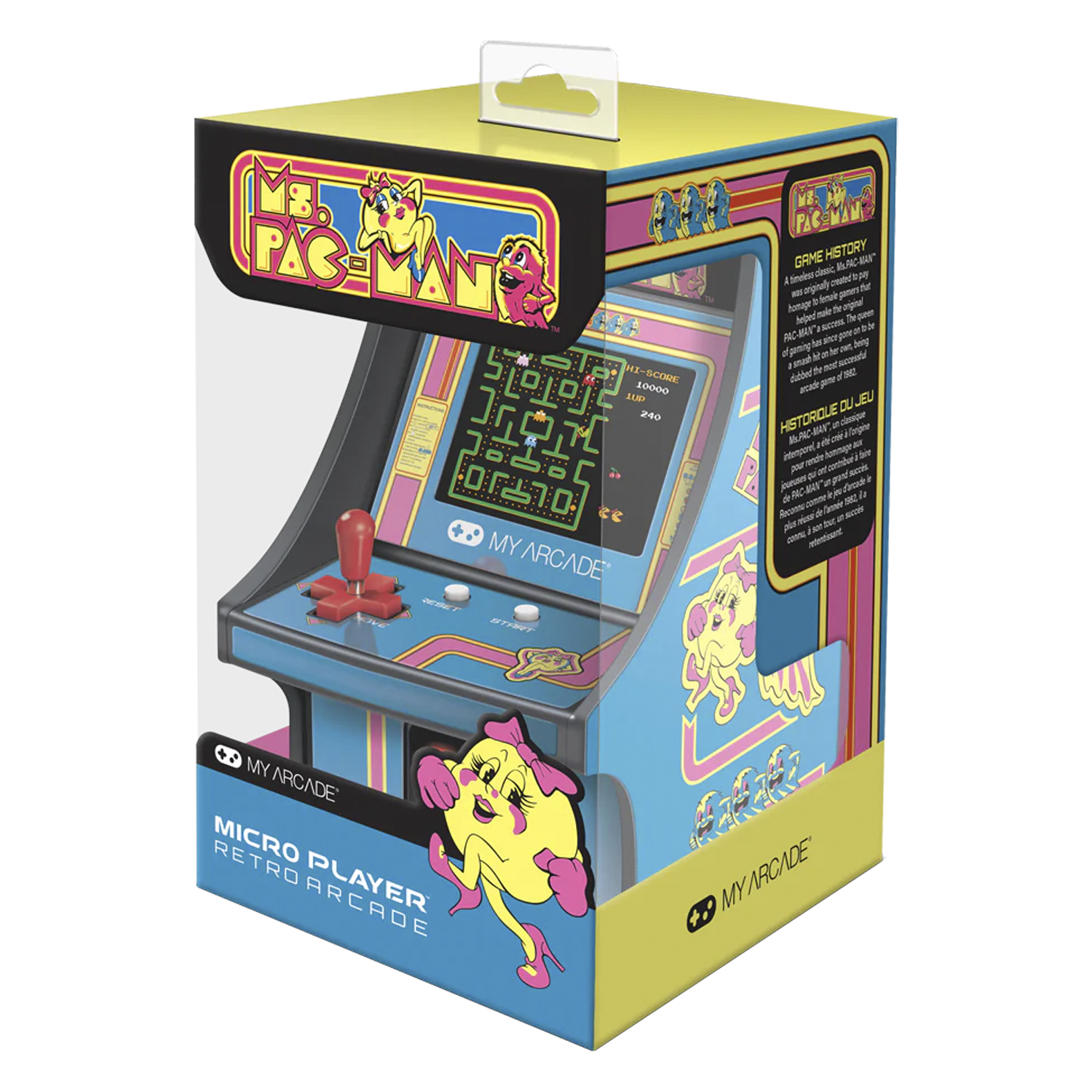 Console Dreamgear My Arcade Ms.Pac Man Micro Player - DGUNL-3230