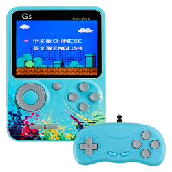 CONSOLE GAME BOY GAME BOX G5 500 JOGOS TELA HD 3.0" BLUE/GRAY