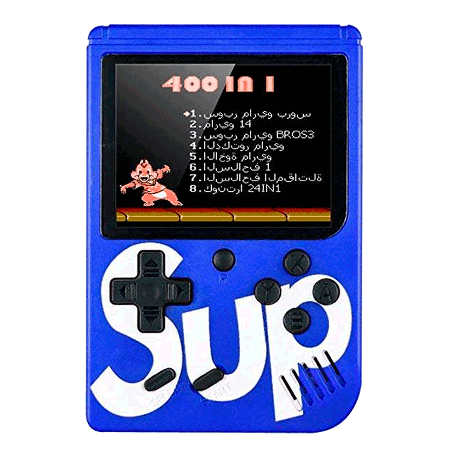 Console Game Boy Game Box Sup 400 em 1 - Azul