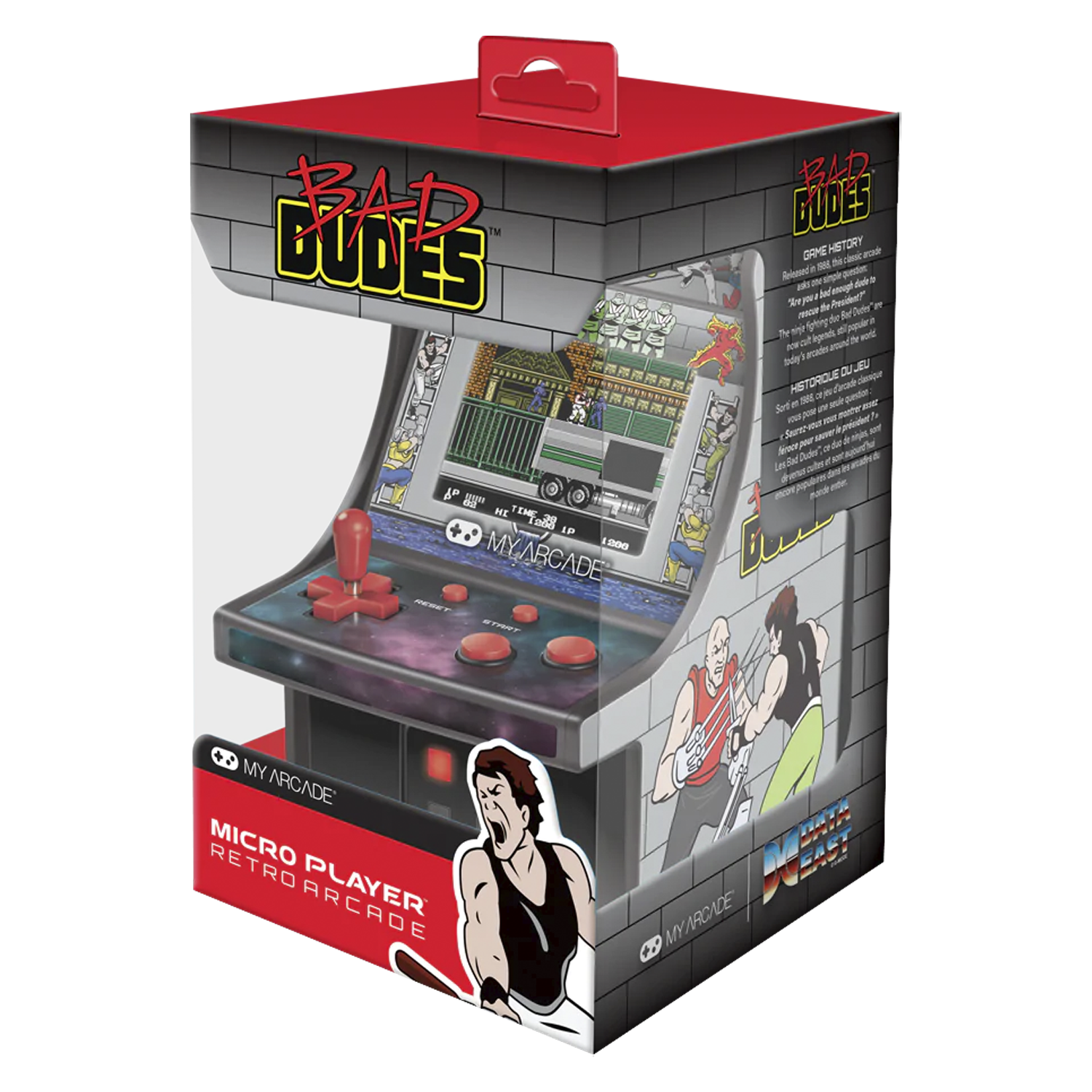 Console My Arcade Bad Dudes Micro Player - DGUNL-3214